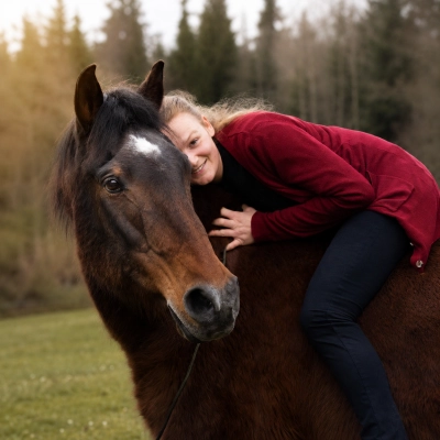 Lara Ritter, Reitlehrerin und Pferdetrainerin aus Buch am Irchel